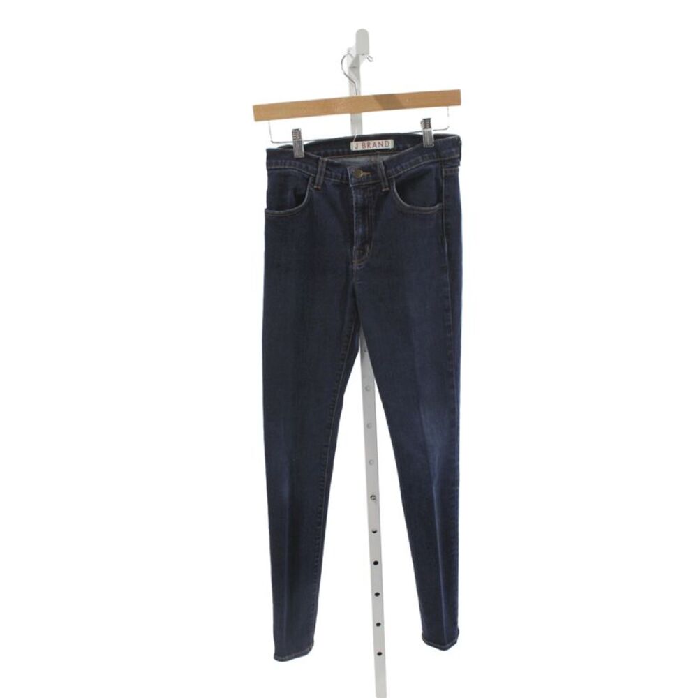 J Brand Womens Skinny High Rise Blue Cotton Jeans Size 27